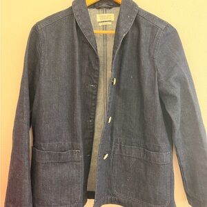 TOAST Women's Dark Indigo Denim Chore Jacket